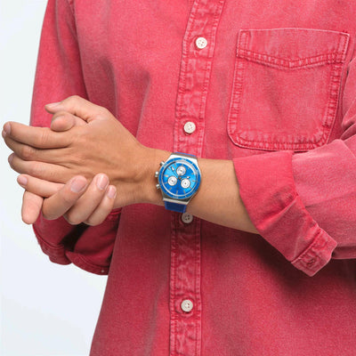 Reloj Swatch BLUE IS ALL YVS485