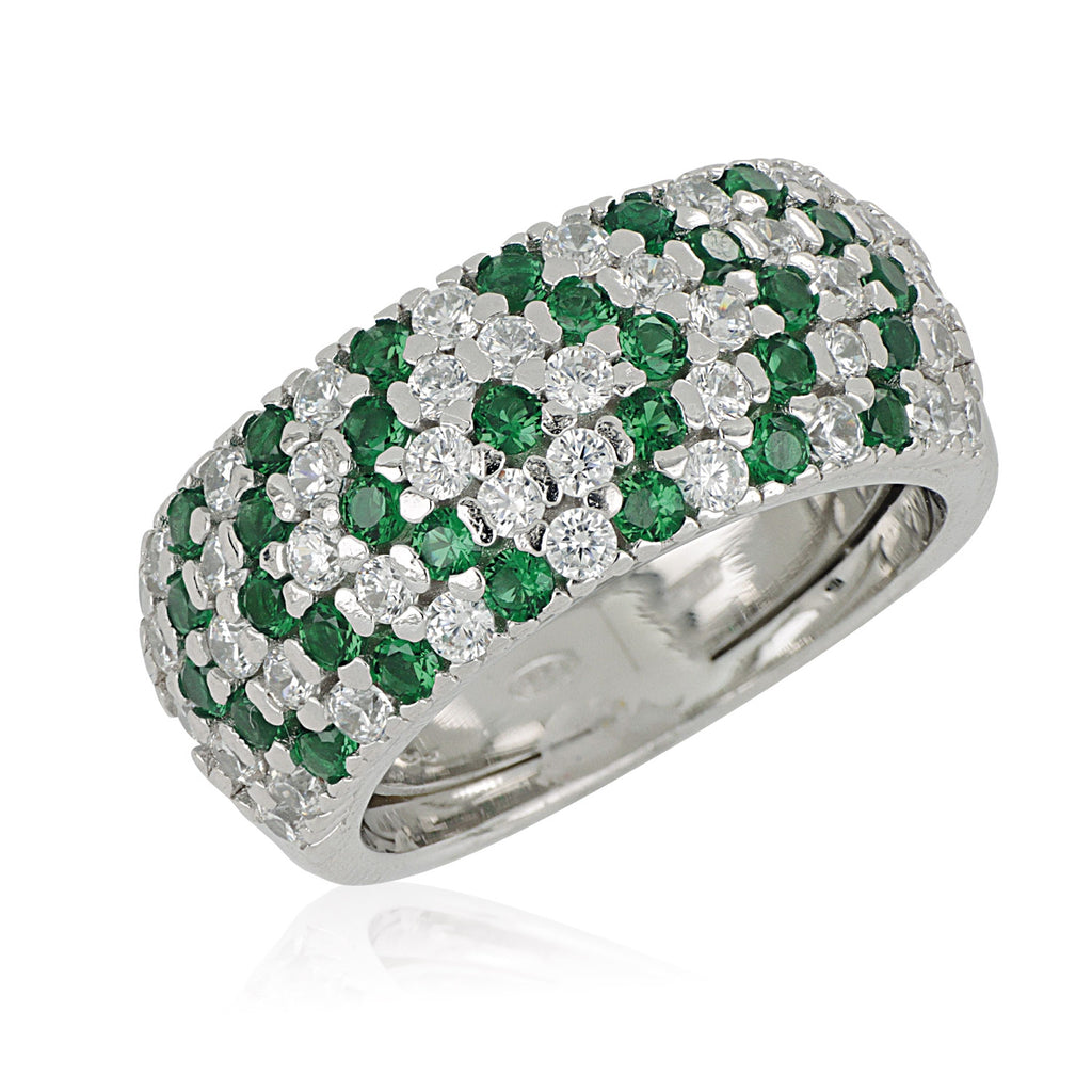 Anillo ARTLINEA Plata y Circones ZAN545VE