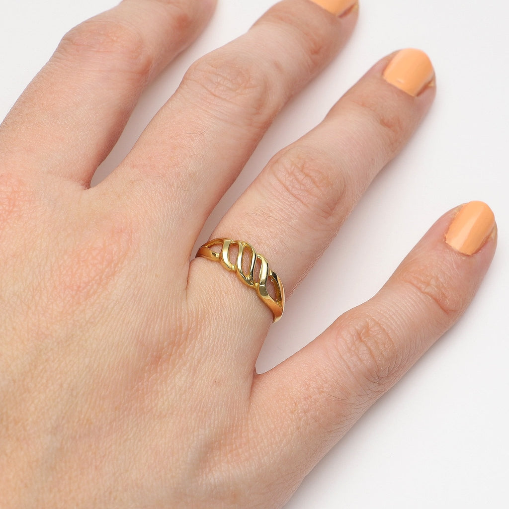 Anillo Oro Amarillo 18kt, AN1011144 - Joyería Rometsch