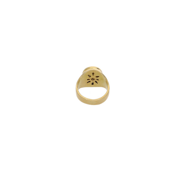 Anillo Oro Amarillo Brillantes Chevalier AN-12847 - Joyería Rometsch