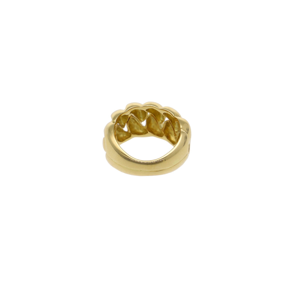 Anillo Oro Amarillo Cadena AN-12232 - Joyería Rometsch