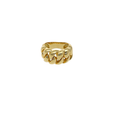 Anillo Oro Amarillo Cadena AN-12232 - Joyería Rometsch