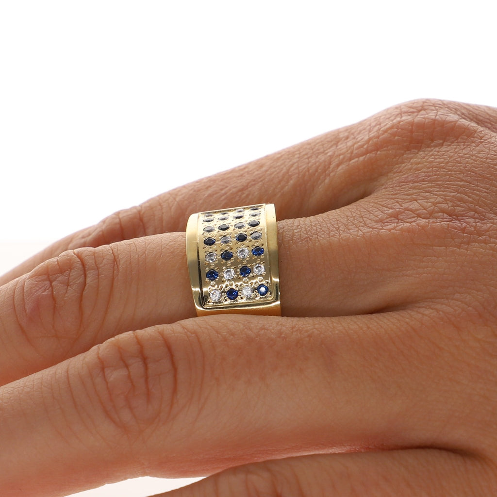 Anillo Oro Amarillo Circones AN12507 - Joyería Rometsch