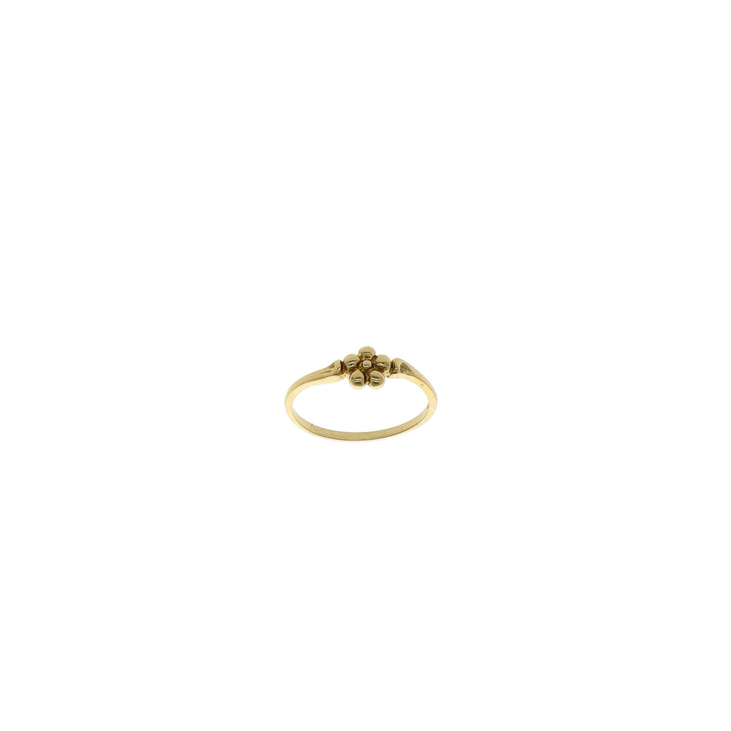 Anillo Oro Amarillo Flor, AN1011140 - Joyería Rometsch