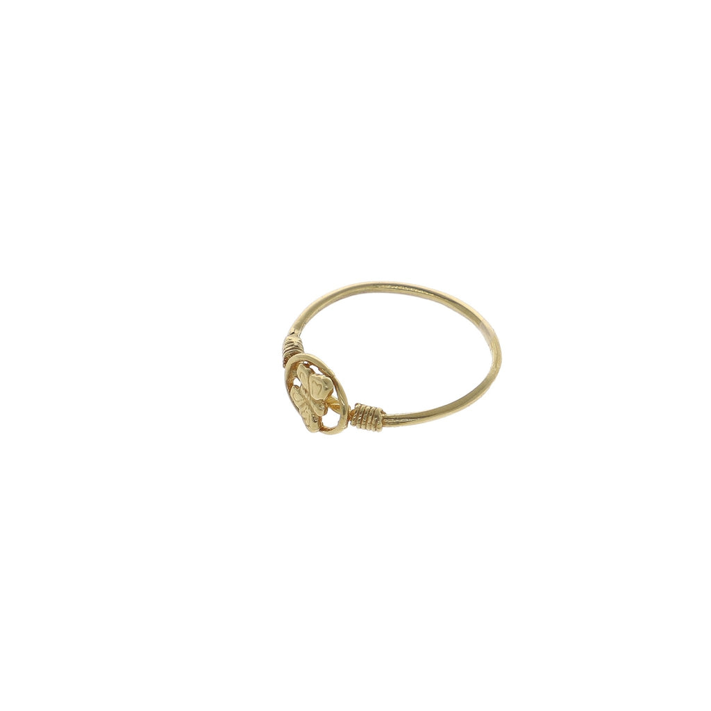 Anillo Oro Amarillo Mariposa, AN1011099 - Joyería Rometsch