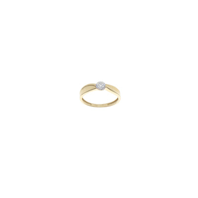 Anillo Oro Amarillo Solitario Circón, AN11327 - Joyería Rometsch