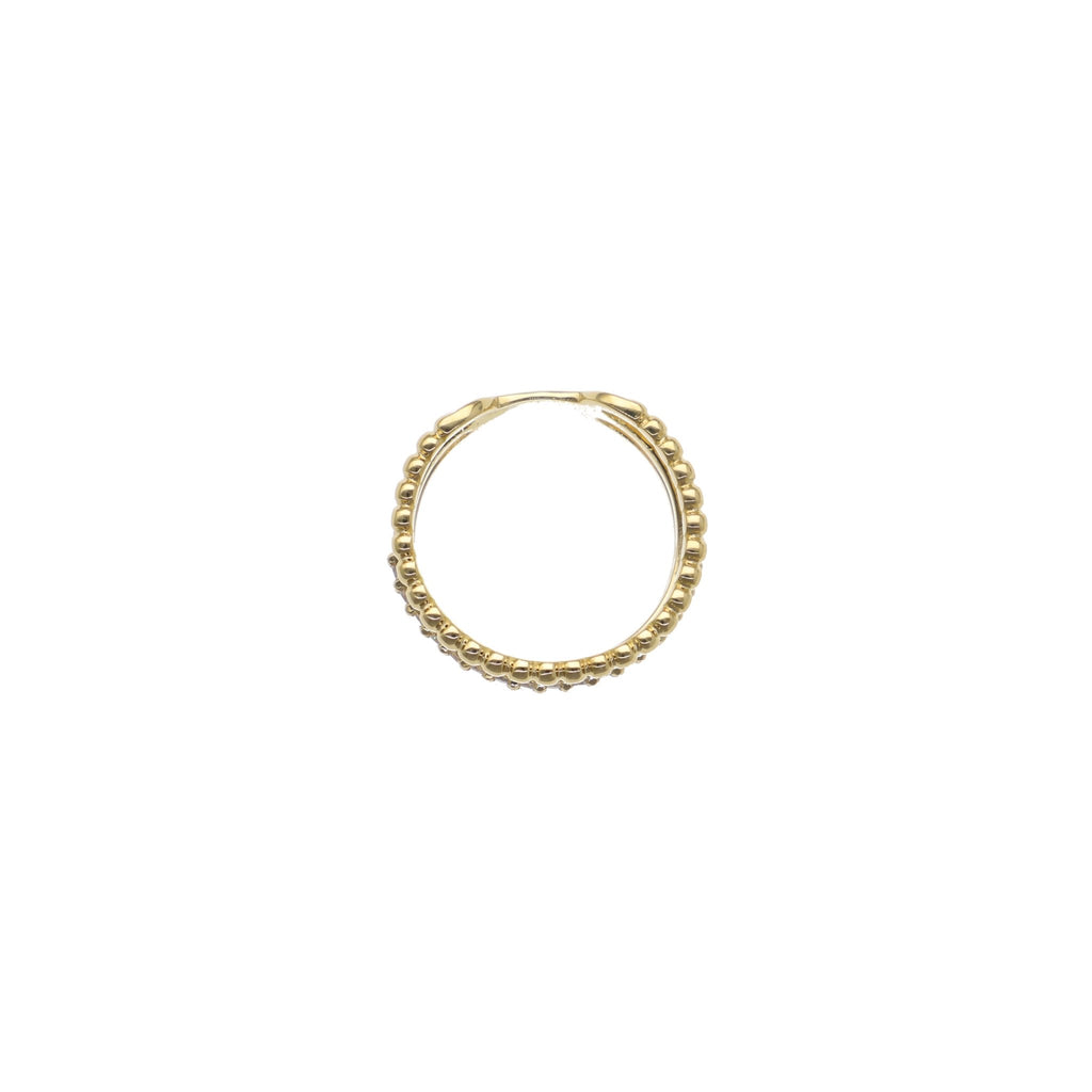 Anillo Oro Amarillo y Brillantes Triple AN12773 - Joyería Rometsch