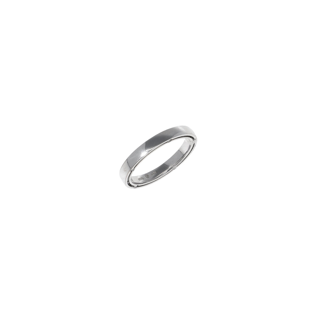 Anillo Oro Blanco 18kt con Diamantes, AN8622 - Joyería Rometsch