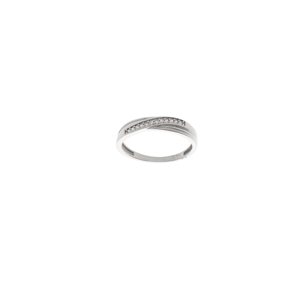 Anillo Oro Blanco Circones AN12292 - Joyería Rometsch