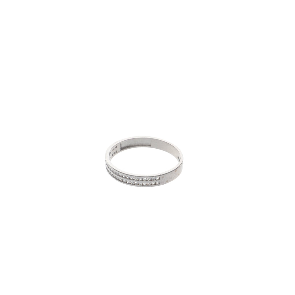 Anillo Oro Blanco Circones AN12298-99 - Joyería Rometsch