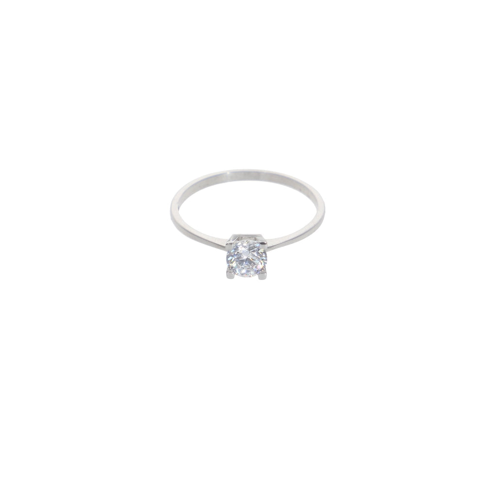 Anillo Oro Blanco Circones AN12926 - Joyería Rometsch