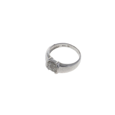 Anillo Oro Blanco con Diamantes, AN1212035 - Joyería Rometsch