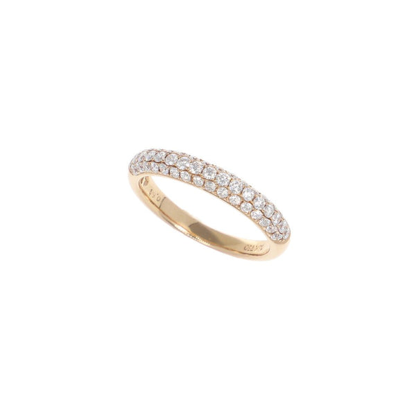 Anillo Oro Rosa Brillantes AN2406 - Joyería Rometsch