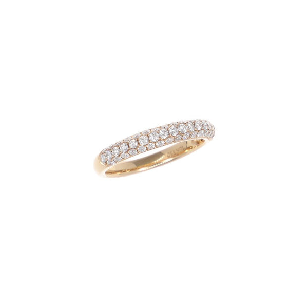 Anillo Oro Rosa Brillantes AN2406 - Joyería Rometsch