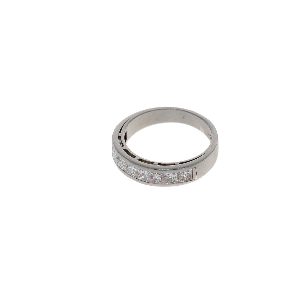 Anillo Platino con Diamantes, AN3684 - Joyería Rometsch