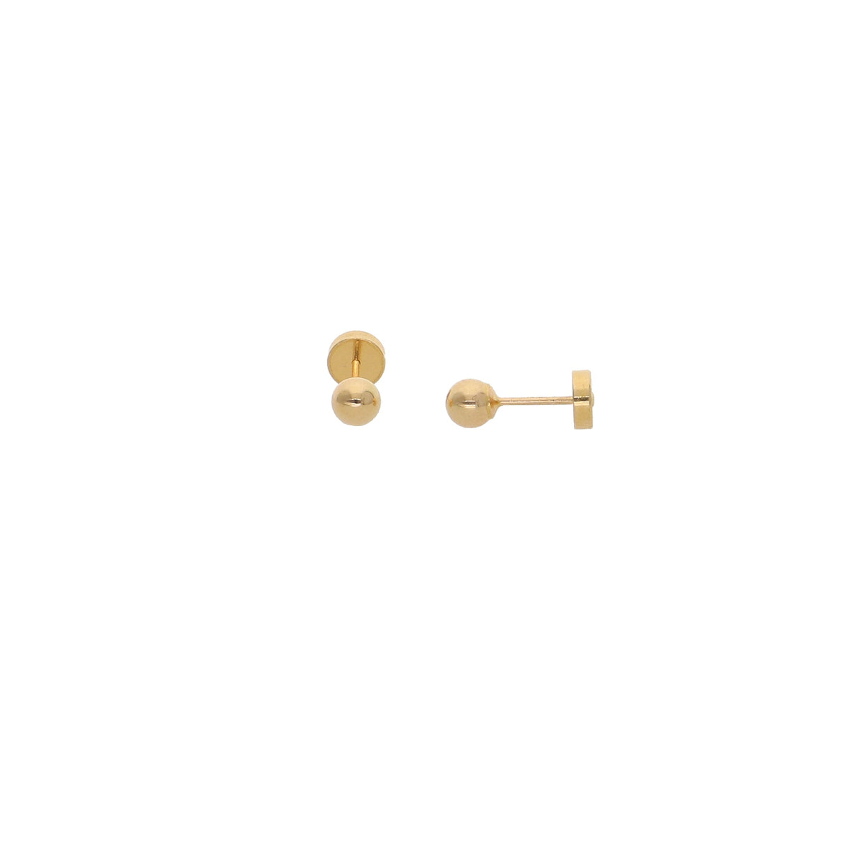 Aro Abridor Bolita Oro 4.5mm AR11868 - Joyería Rometsch