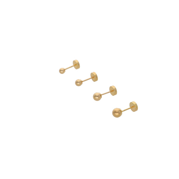Aro Abridor Bolita Oro 4.5mm AR11868 - Joyería Rometsch
