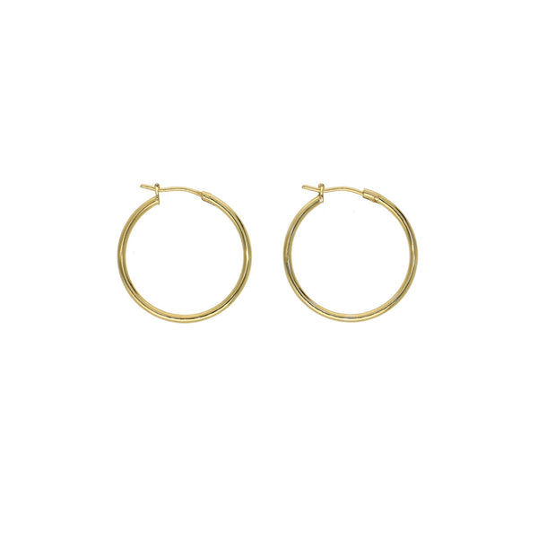 Aro Oro Amarillo Argolla AR-12838 - Joyería Rometsch