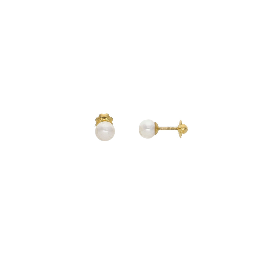 Aro Oro Niña Perla 5.5mm AR13002 - Joyería Rometsch