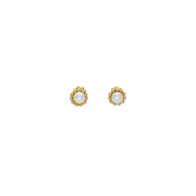 Aro Oro Niña Perla 6.5mm AR13010 - Joyería Rometsch