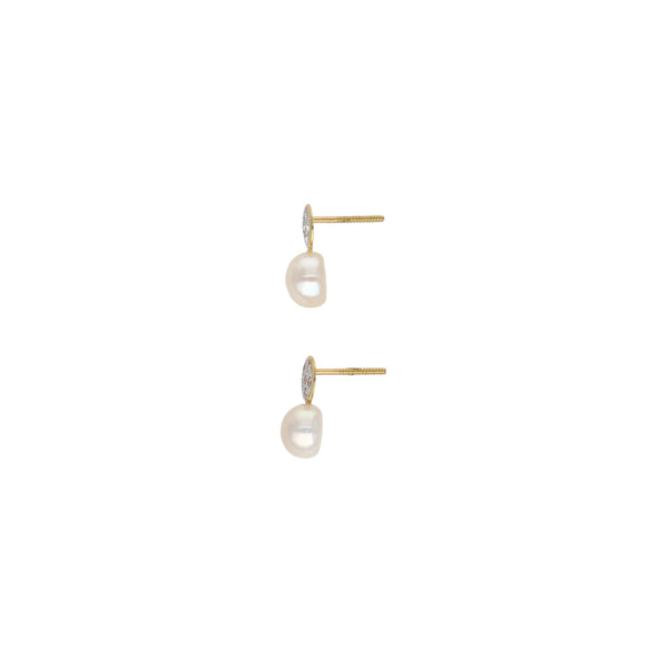 Aro Oro Niña Perla Circón AR13001 - Joyería Rometsch