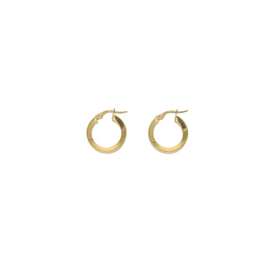 Aros Argolla Oro Amarillo AR - 13096 - Joyería Rometsch