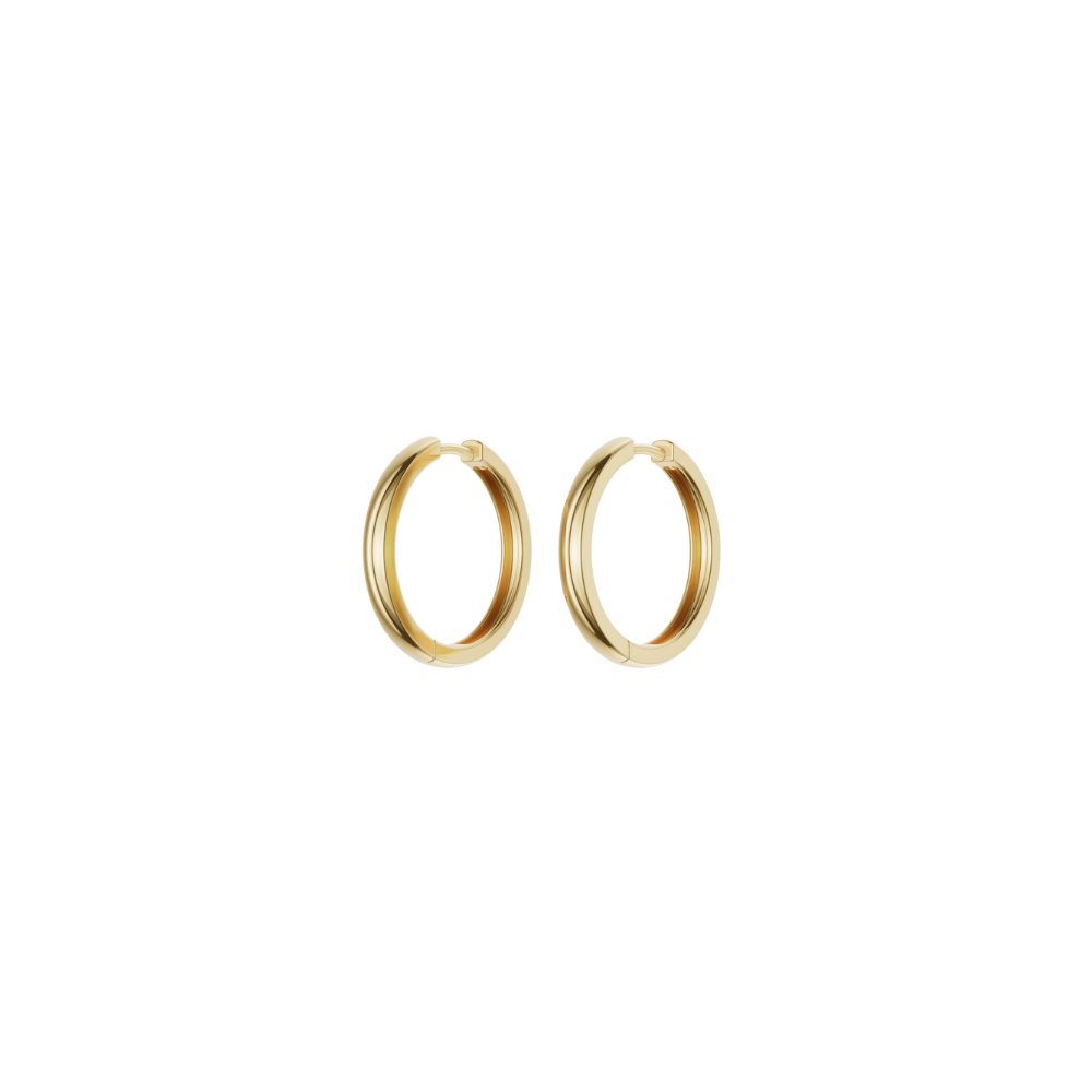 Aros Argolla Plata Enchapada P205.769813001.76.17.3 - Joyería Rometsch