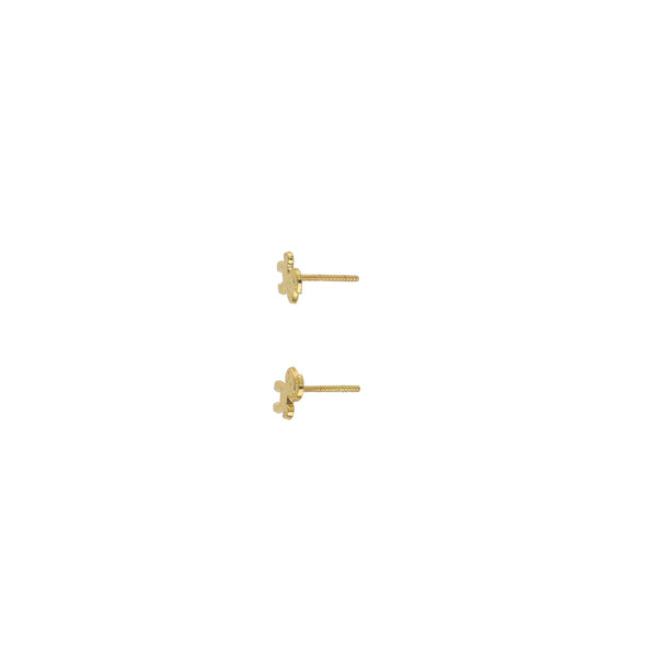 Aros Niña Oro Amarillo Caballo AR13034 - Joyería Rometsch