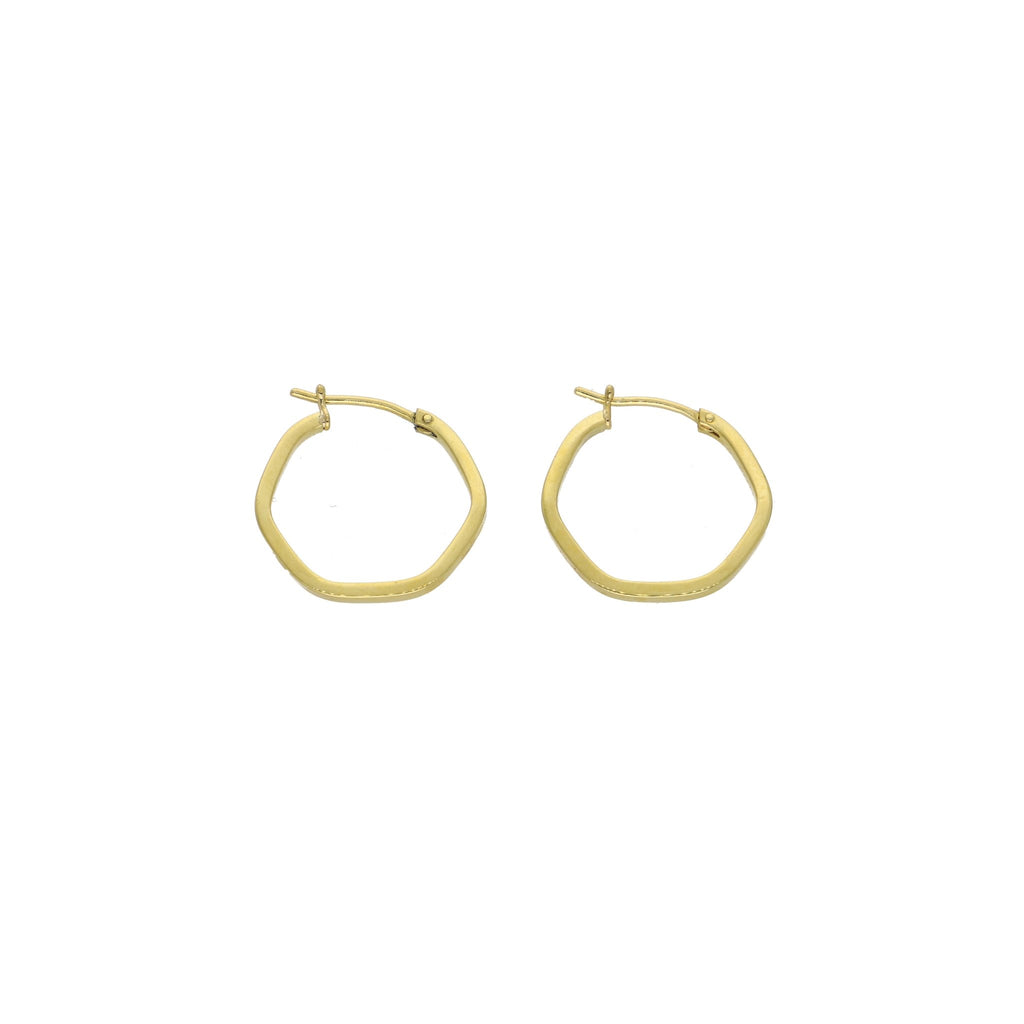 Aros Oro Argolla AR12945 - Joyería Rometsch