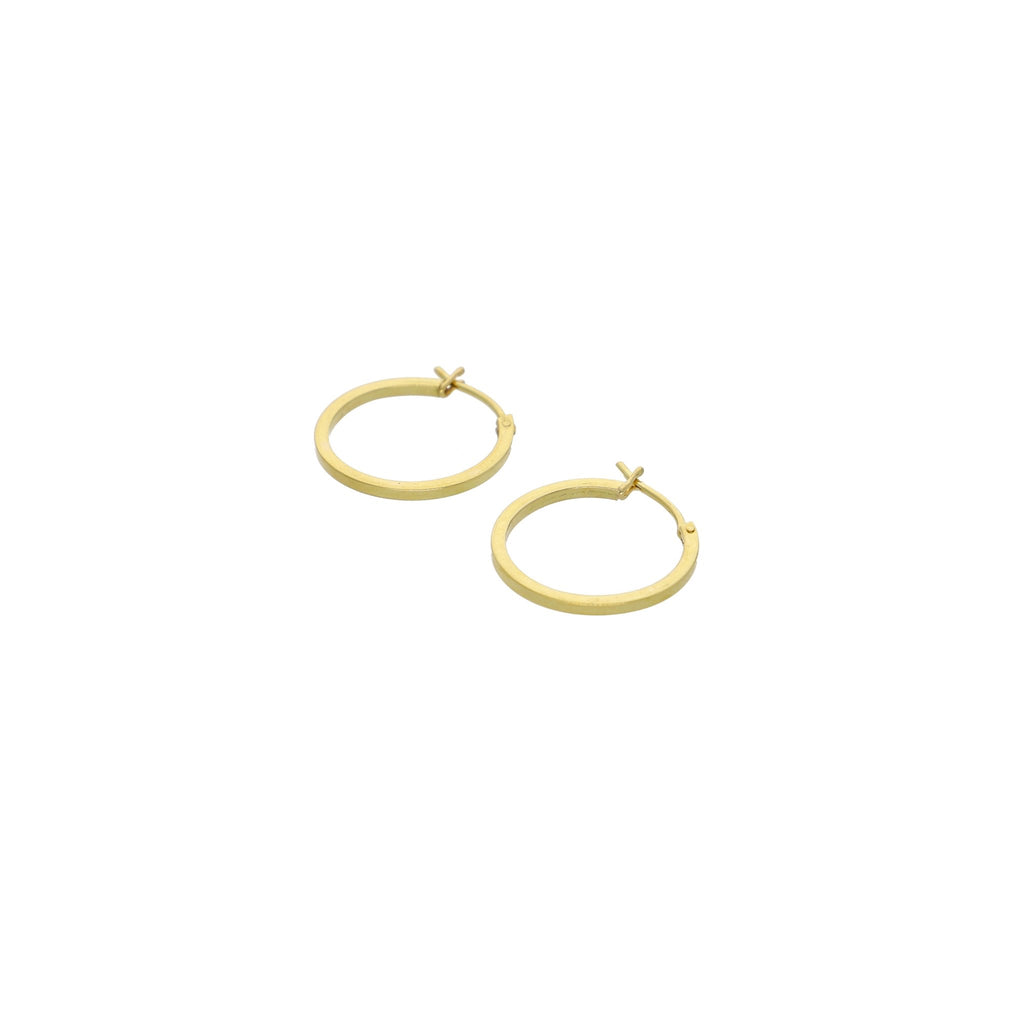 Aros Oro Argolla AR12949 - Joyería Rometsch