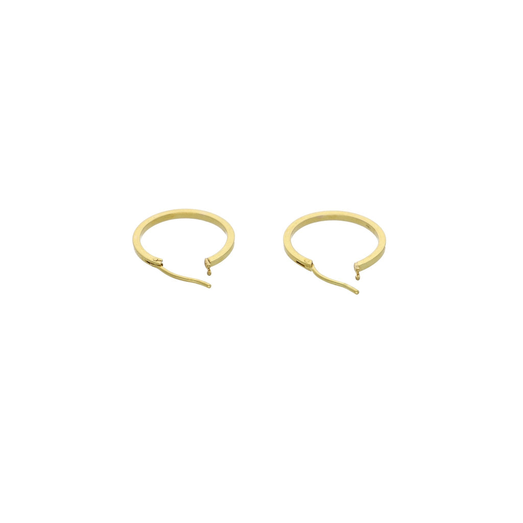 Aros Oro Argolla AR12949 - Joyería Rometsch