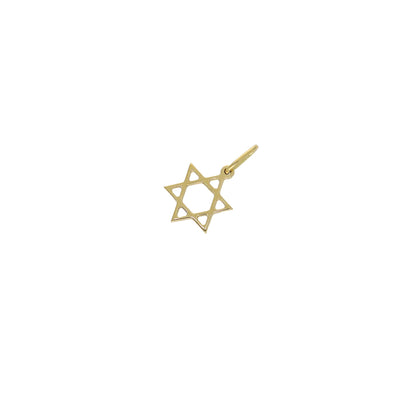 Colgante Estrella de David Oro Amarillo CL12940 - Joyería Rometsch