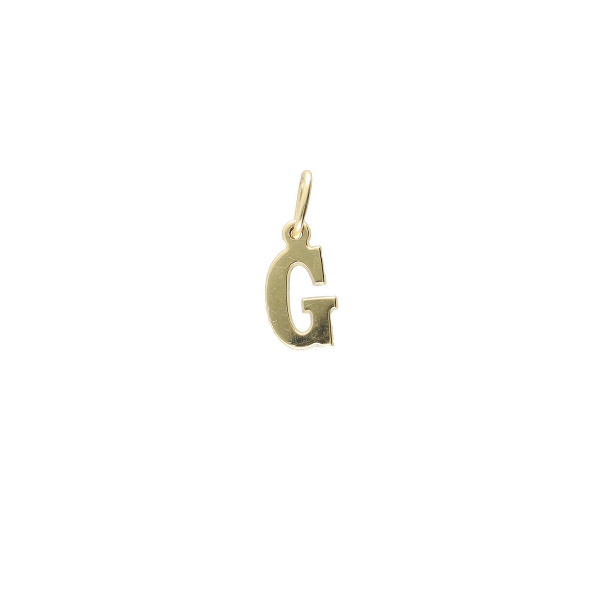 Colgante Oro Letra G CL10707 - Joyería Rometsch