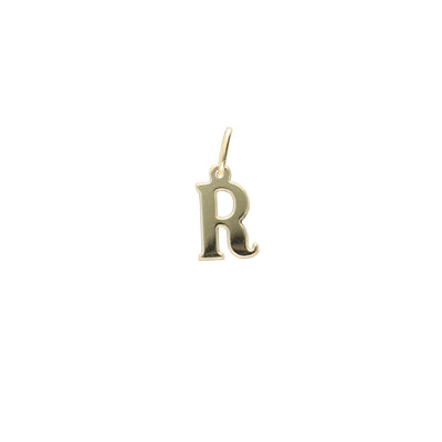 Colgante Oro Letra R CL10699 - Joyería Rometsch