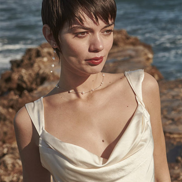 Collar MAJORICA Dangle 40cm - Joyería Rometsch