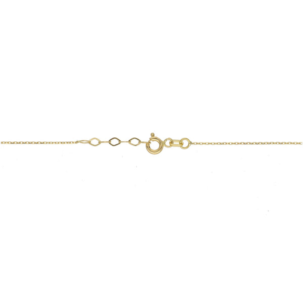 Collar Oro Amarillo Circones Halo CO - 13104 - Joyería Rometsch