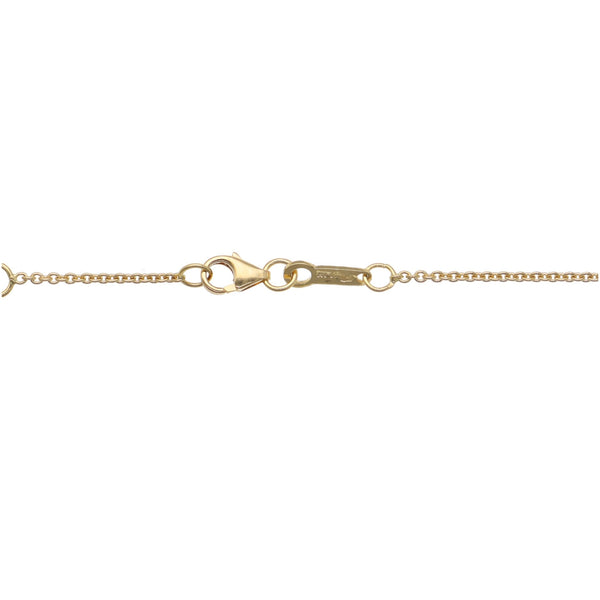 Collar Oro Amarillo Rubí y Brillantes CO12744 - Joyería Rometsch