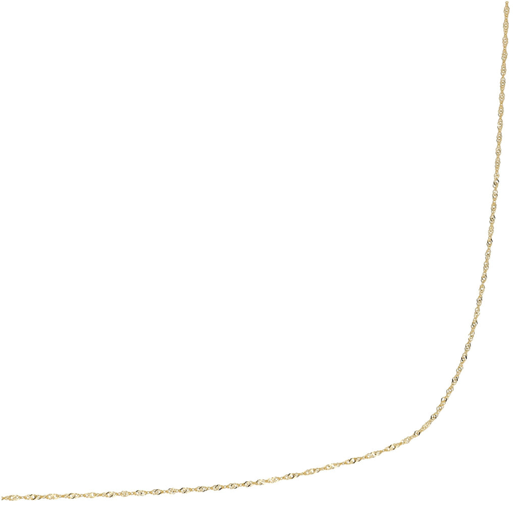 Collar Oro Amarillo Singapur CO12872 - Joyería Rometsch