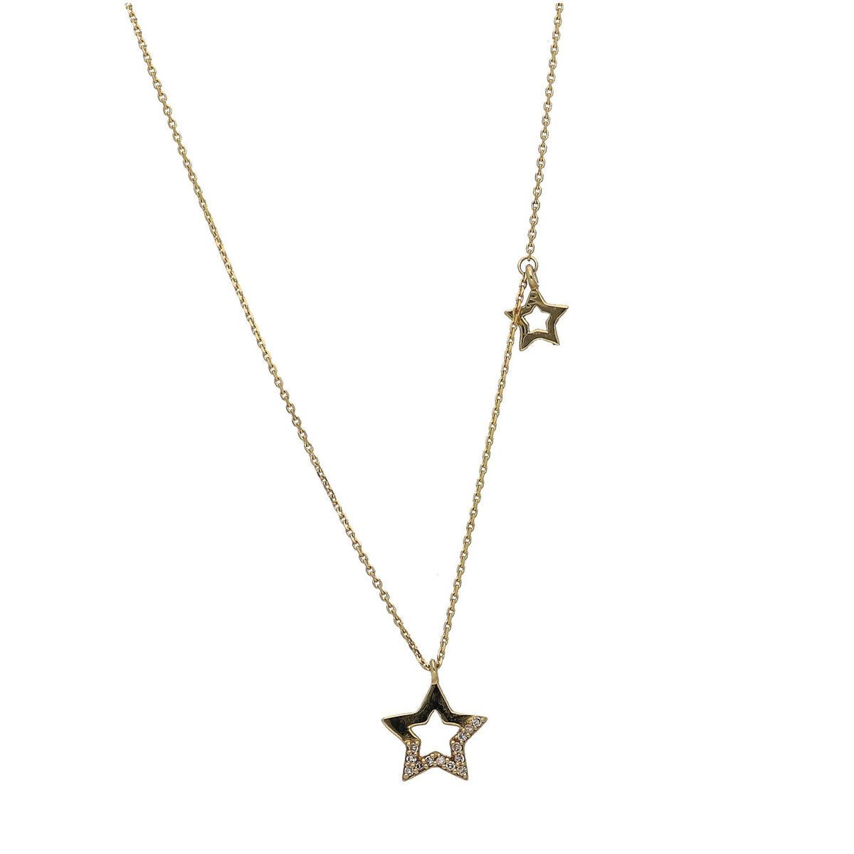 Collar Oro Amarillo y Brillante, CO10267 - Joyería Rometsch