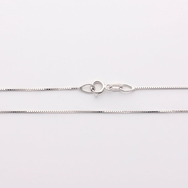 Collar Oro Blanco, CO12076 - Joyería Rometsch