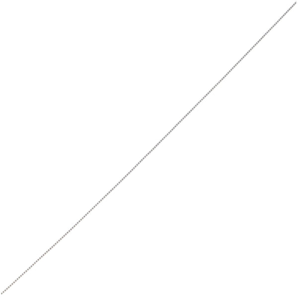 Collar Oro Blanco Veneciana 50cm CO - 13089 - Joyería Rometsch
