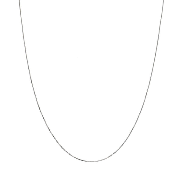 Collar Oro Blanco Veneciana 50cm CO - 13089 - Joyería Rometsch