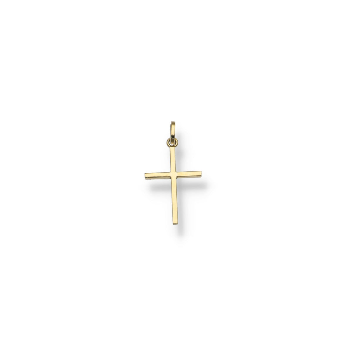 Cruz Oro Amarillo CR12248 - Joyería Rometsch