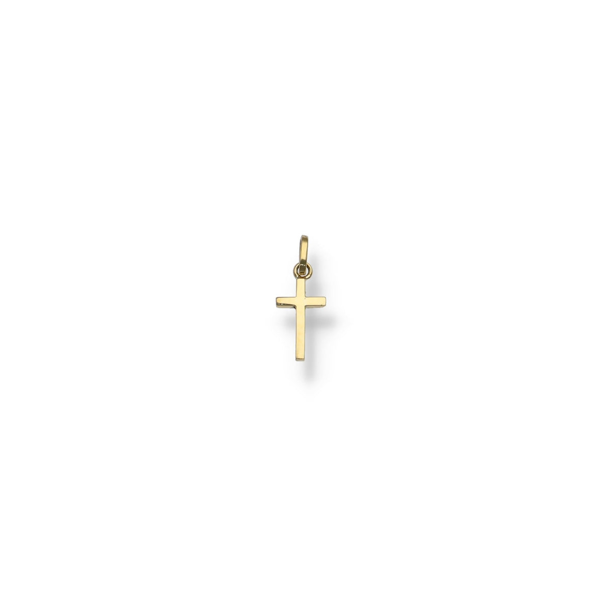 Cruz Oro Amarillo CR12250 - Joyería Rometsch