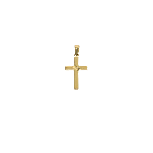 Cruz Oro Amarillo CR13046 - Joyería Rometsch