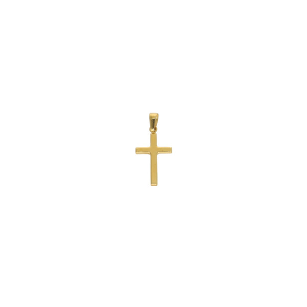 Cruz Oro Amarillo CR13047 - Joyería Rometsch