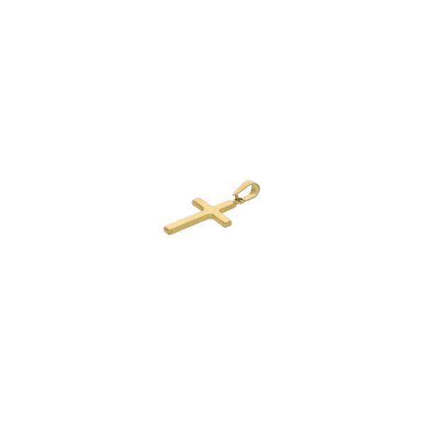 Cruz Oro Amarillo CR13047 - Joyería Rometsch