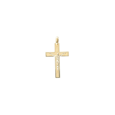Cruz Oro Amarillo Cristo CR9441 - Joyería Rometsch