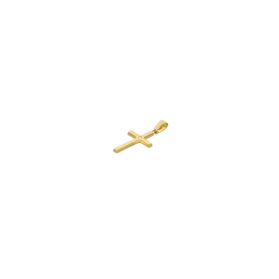 Cruz Oro Amarillo y Circón CR13050 - Joyería Rometsch