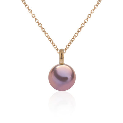 Collar Oro Rosa y Perla Cultivada Ming CO-14484